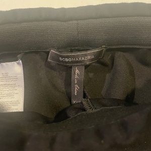 Bcbg maxazria suede leggings.